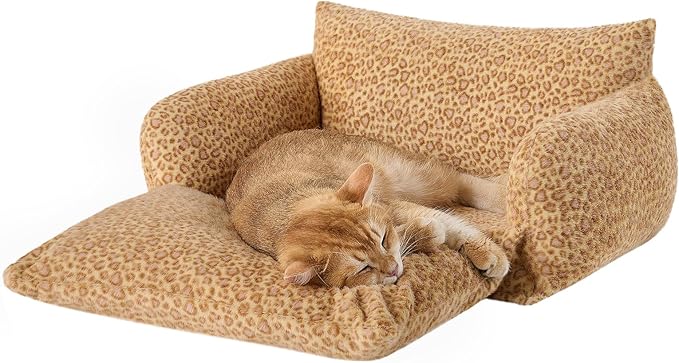 Hollypet Cat Bed Fluffy Plush Multifunctional Double-Layer Machine Washable - Image 2