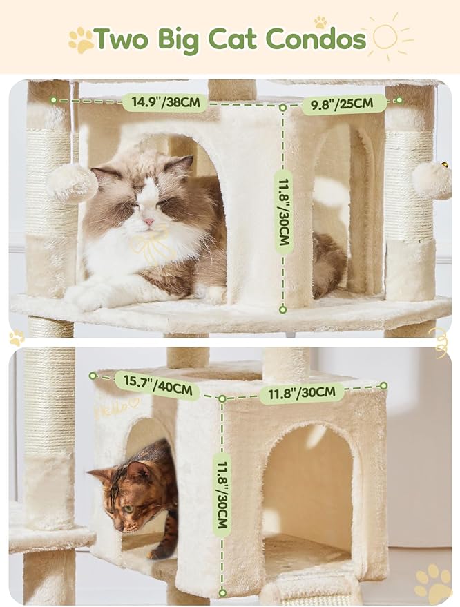Taoqimiao 76-Inch Cat Tree - Image 3