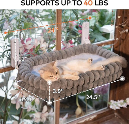 CHEERPALS Cat Window Perch for Indoor Cats Hammock for Window - Image 6