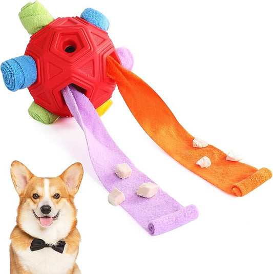 Dog Snuffle Ball Toy, Interactive Dog Puzzle Ball, Encourage Natural Foraging by Lmhce