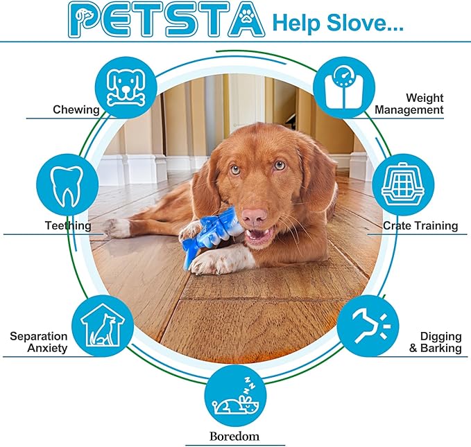 PETSTA Dog Chew Toys for Aggressive Chewers, Durable Toys for Large Dogs - Image 6