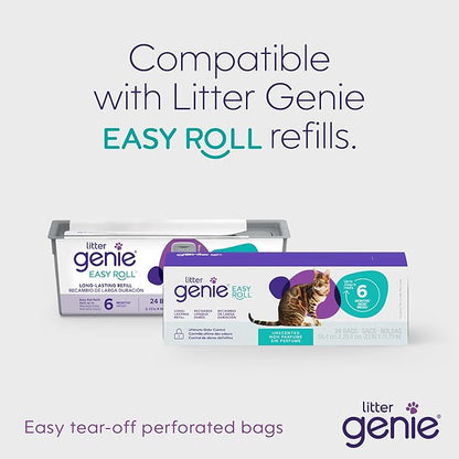 Litter Genie Platinum Pail Made of Durable Stainless Steel Includes 1 Easy Roll - Image 10