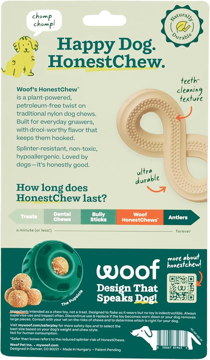 WOOF HonestChew Dog Toy Infinity - Image 2