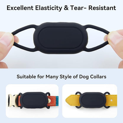 Dog Collar Holder for Galaxy Smarttag2, Waterproof Silicone Case for Pet Cat - Image 6