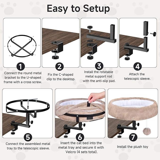 Chumajor Cat Desk Bed - Image 8