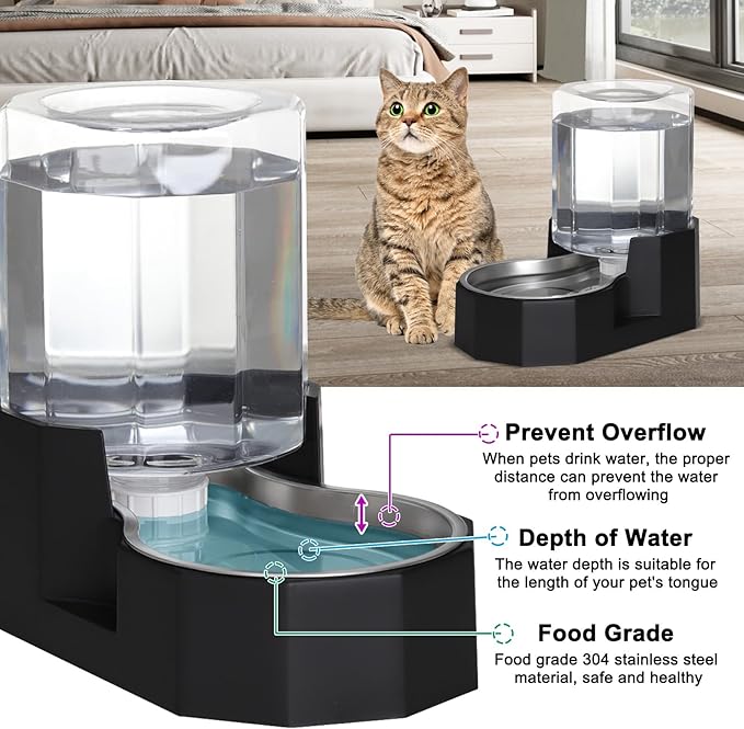Sfozstra 5L Gravity Dog Water Dispenser - Image 5