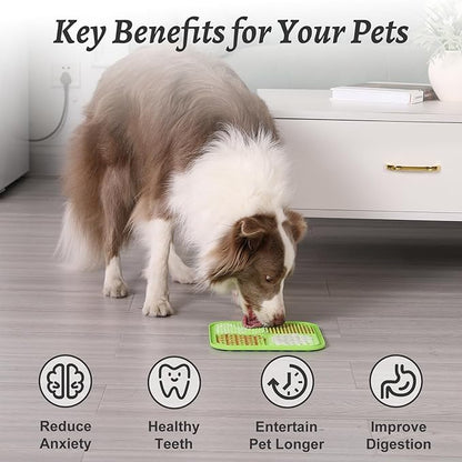 MateeyLife 2PCS Large Lick Mat for Dogs and Cats, Licking Mats for Dog Anxiety - Image 5