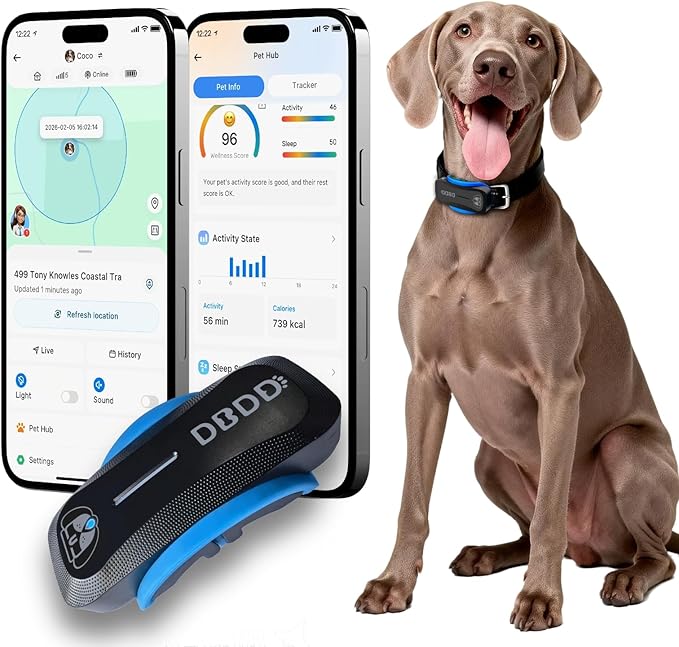 DBDD AI GPS Tracker for Dogs by DBDD