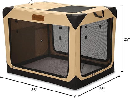 Garnpet 36 Inch Collapsible Soft Dog Crate - Image 9