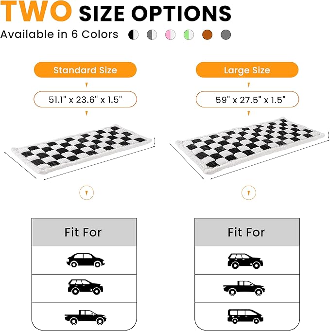 Backseat Dog Bed Mat for Car, Non-Slip Dog Bed for Car Back Seat, Soft & Cozy - Image 5