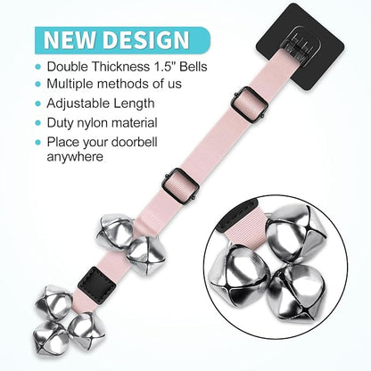 COOYOO Dog Doorbells, Adjustable Potty Training Dog Bells, Upgraded - Image 5