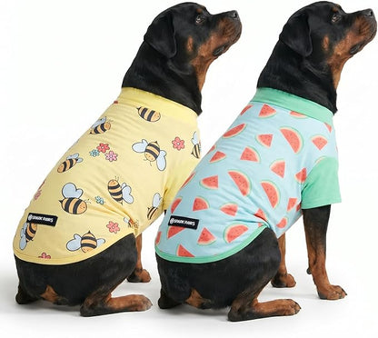 Spark Paws Sunblock Dog T-Shirt, SPF30 Protection, Lightweight Breathable Quick by SparkPaws