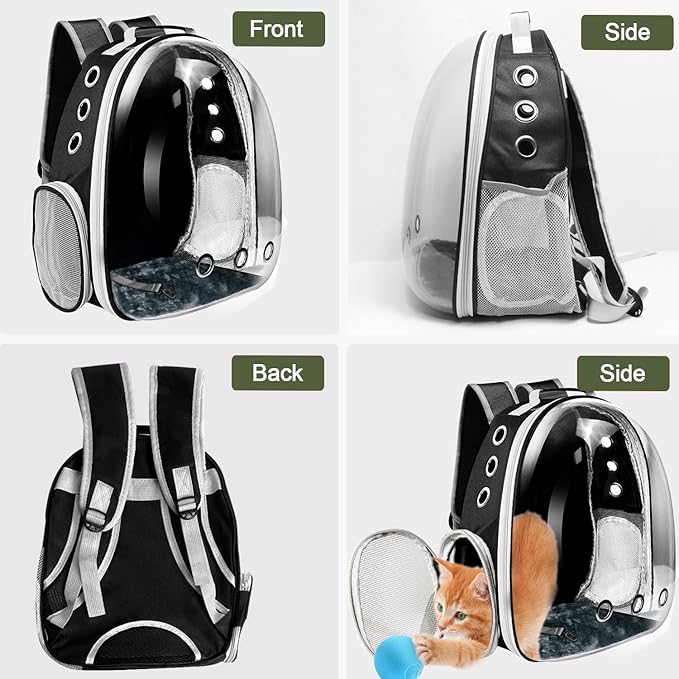 Cat Backpack Carrier, Pet Cat Carrier - Image 4