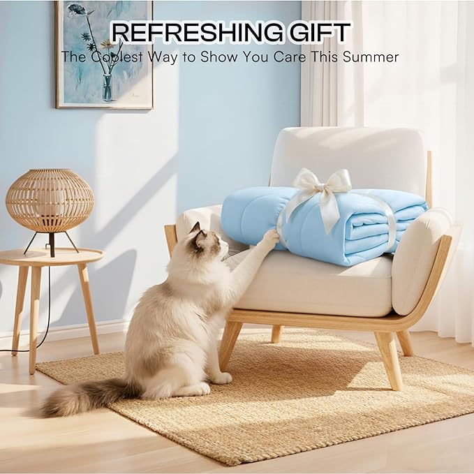 Luciphia Premium Cooling Dog Blanket Washable Q-MAX>0.5 Small Medium Large Pet - Image 8