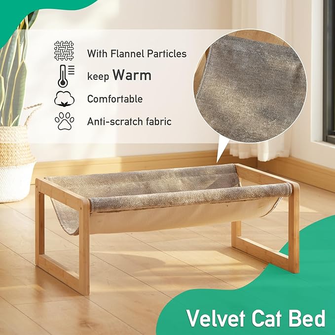 Kiplant Elevated Cat Bed, Large Hammock - Image 6