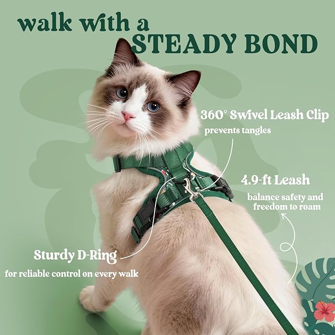 rabbitgoo Cat Harness and Leash Set, Escape Proof Vest Harness - Image 5