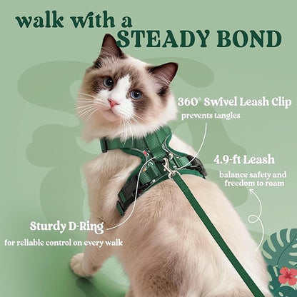 rabbitgoo Cat Harness and Leash Set, Escape Proof Vest Harness - Image 5