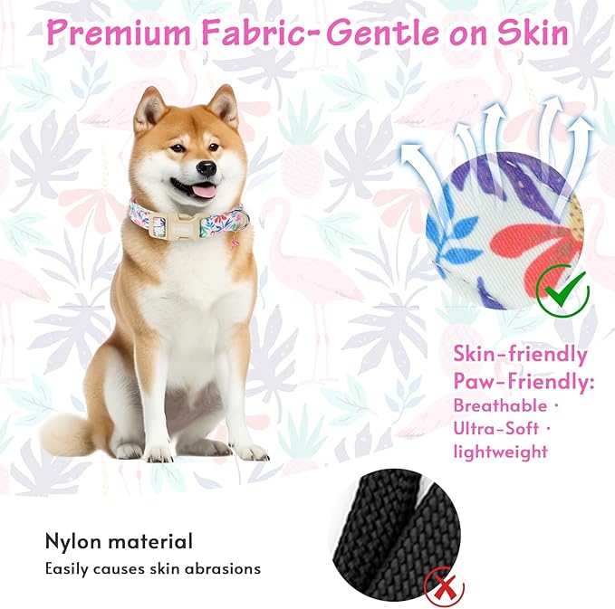 Summer Dog Collar for Medium Dogs，Cute Puppy Collars - Image 3
