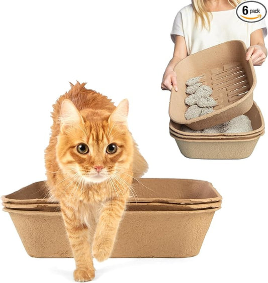 Kitty Sift Disposable Sifting Cat Litter Box Jumbo, Durable and Portable by KittySift