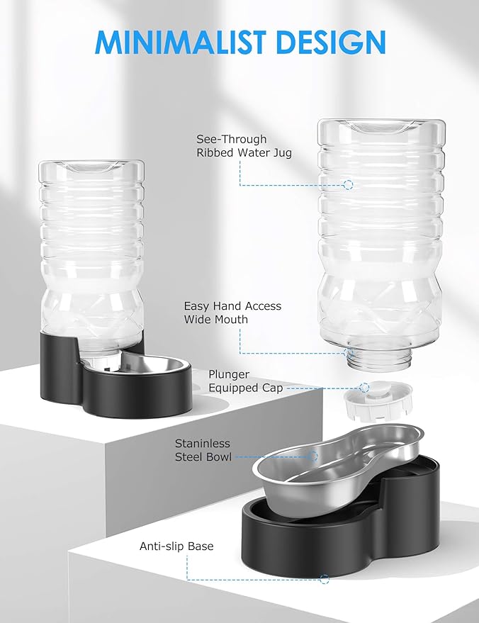 Heouvo 2.1 Gallon Automatic Dog Water Dispenser【Wide Mouth - Image 6