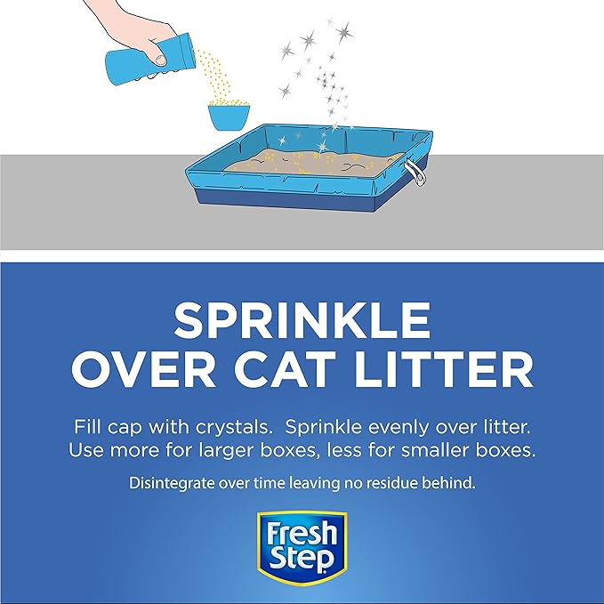 Fresh Step Cat Litter Crystals Deodorizer Non Toxic Odor Neutralizing Crystals - Image 5