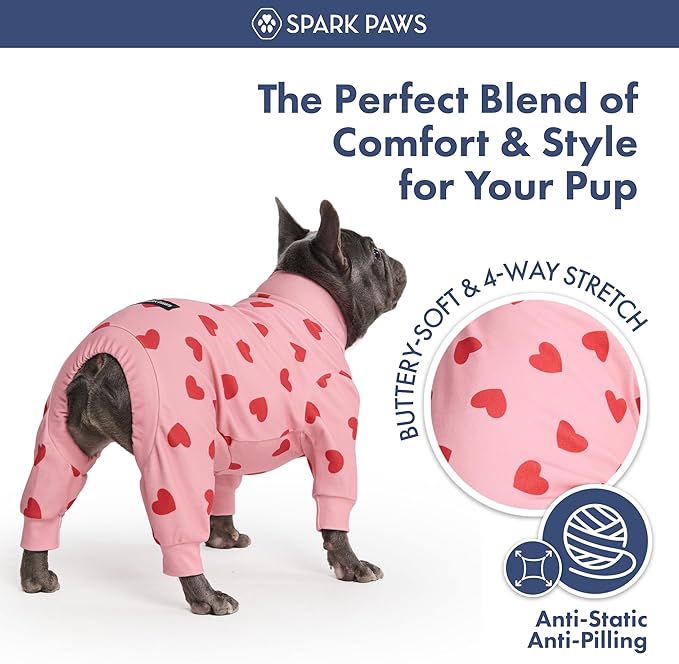 Spark Paws Dog Pajama, Dog Recovery Suit Male, Ultra-Soft and 4-Way Stretch - Image 3