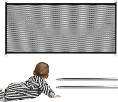 Fence – Portable Foldable Barrier, Punch Free Safety Net | Indoor Home - Image 8