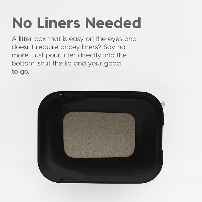 IRIS USA Cat Litter Box Large Top Entry - Image 5