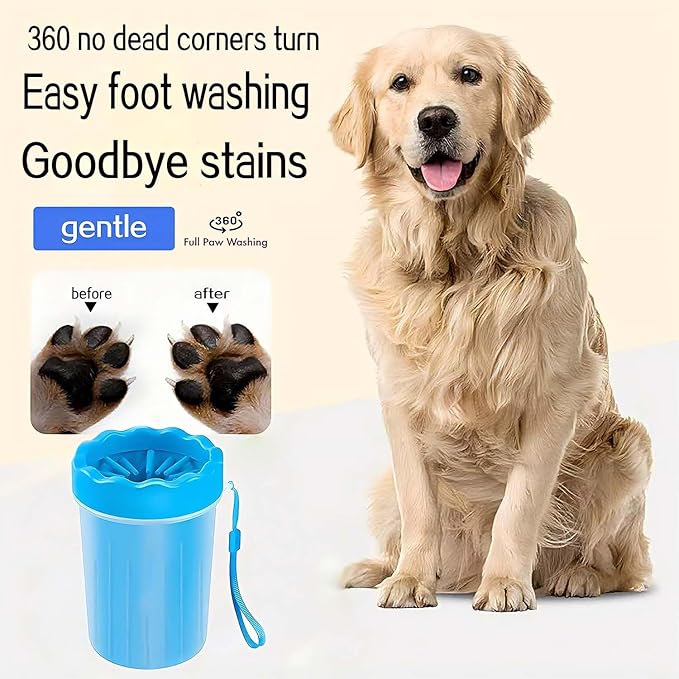 Dog Paw Cleaner, Pets Foot wash Cup-Pet Foot Cleaner - Image 3