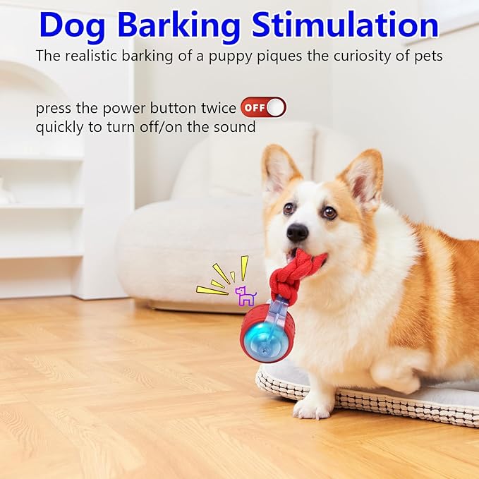 Oxawo Interactive Dog Toys Pet Busy Balls Wiggles Ball - Image 5