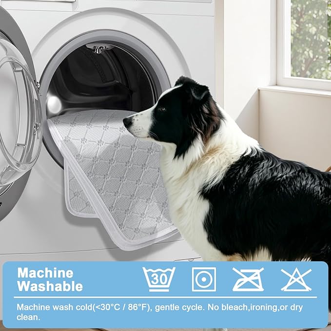Cooling Mat for Dogs, Q-Max>0.5 Thin Breathable Dog Cooling Mat Blanket for Dogs - Image 8