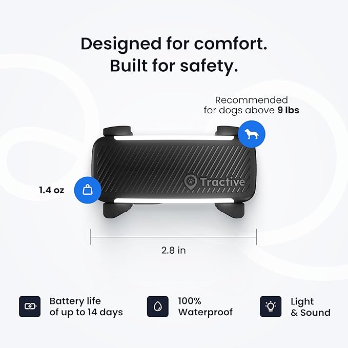 Tractive Smart Dog GPS Collar | Live Pet Tracker - Image 9