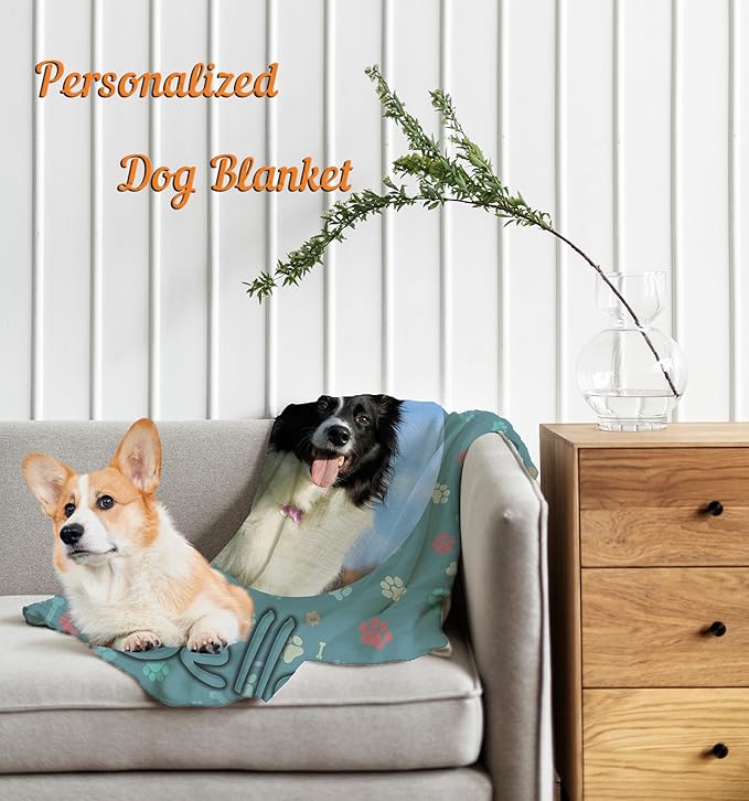 Customized Dog Blanket with Name - Image 2