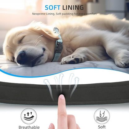 Upgraded AirTag Dog Collar, IP68 Waterproof Air Tag Dog Collar Holder, - Image 4