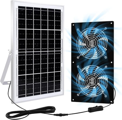 HNRLOY Solar Exhaust Fans & Powered Fan by HNRLOY