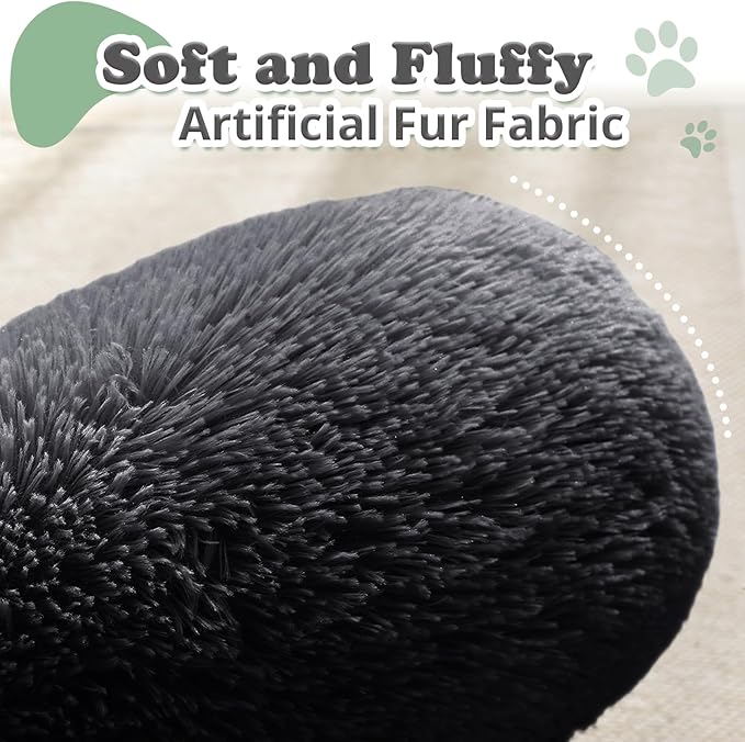 JOLLYVOGUE Dog & Cat Bed, Calming Anti-Anxiety Pet Bed - Image 2
