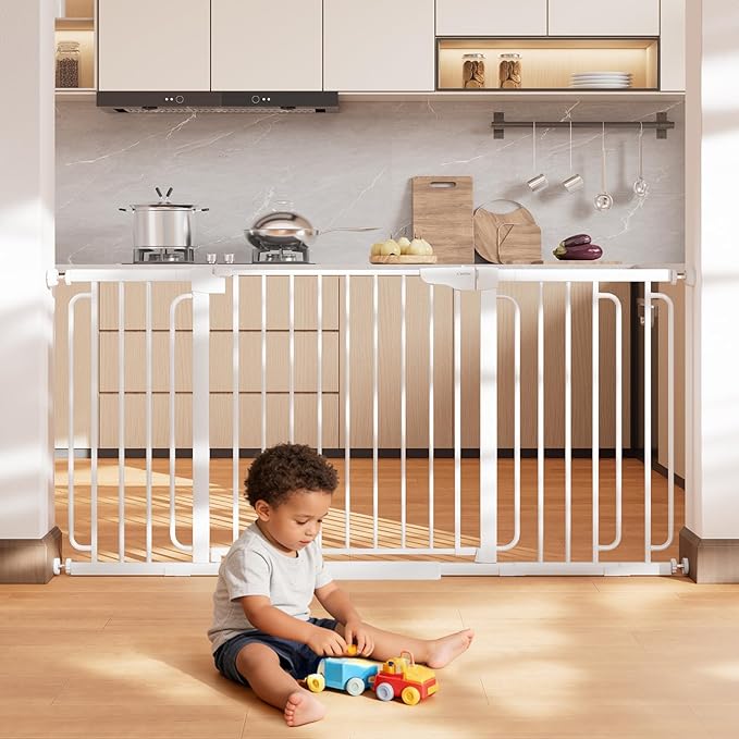 Cumbor 36.6-64" Extra Wide Baby Gate by Cumbor