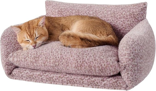 Hollypet Cat Bed Fluffy Plush Multifunctional Double-Layer Machine Washable by Hollypet
