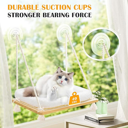 Cat Window Perch Cat Hammock Kitten Window Seat - Image 3