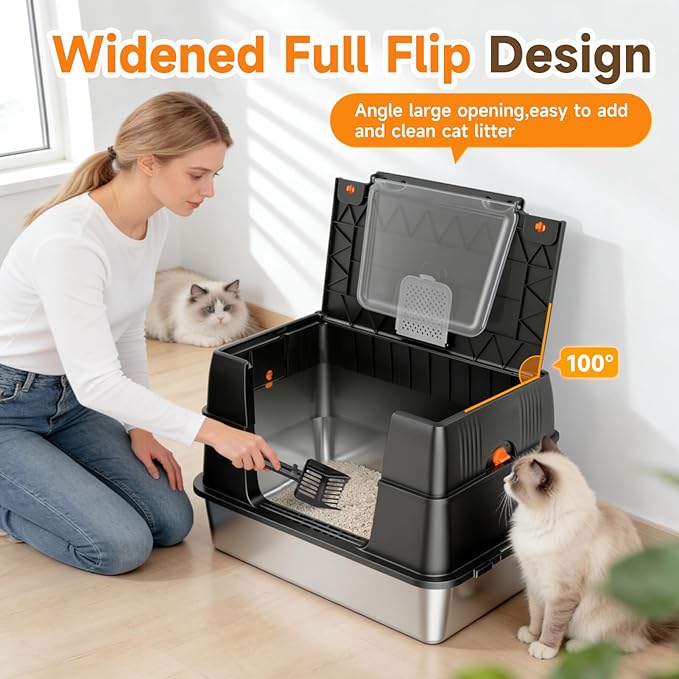 Stainless Steel Litter Box - Image 2