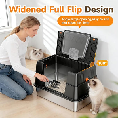 Stainless Steel Litter Box - Image 2