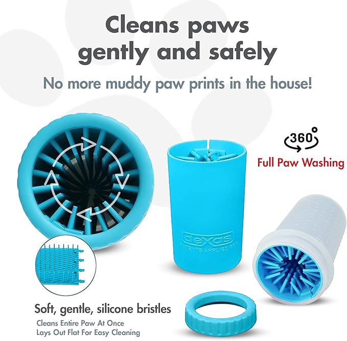 Dexas MudBuster Medium Dog Paw Cleaner, Fits 1.5"-2.5" Wide Paws, Gentle - Image 2