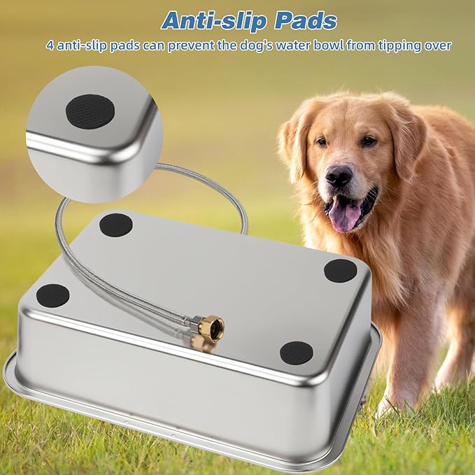 YUEPET 3 Gallon Auto Dog Water Bowl Dispenser Outside Automatic Water Dispenser - Image 3