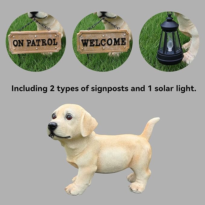 Labrador Dog Garden Statue - Image 2