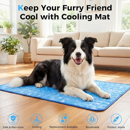 Dog Cooling Mat, Large Cooling Pad - Image 2