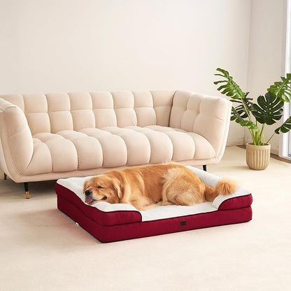 EHEYCIGA Orthopedic XL Dog Beds, Waterproof Memory Foam Dog Bed - Image 9