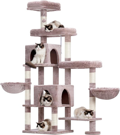 Hey-brother Cat Tree Tower, Scratching Posts by Hey-brother