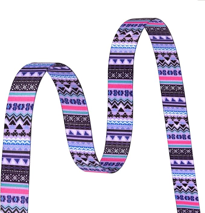 Mihqy Dog Collar with Bohemia Floral Tribal Geometric Patterns - Image 4