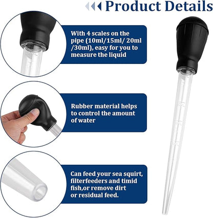 Fish Tank Cleaning Waste Remover, 30ml Dropper Pipette - Image 3