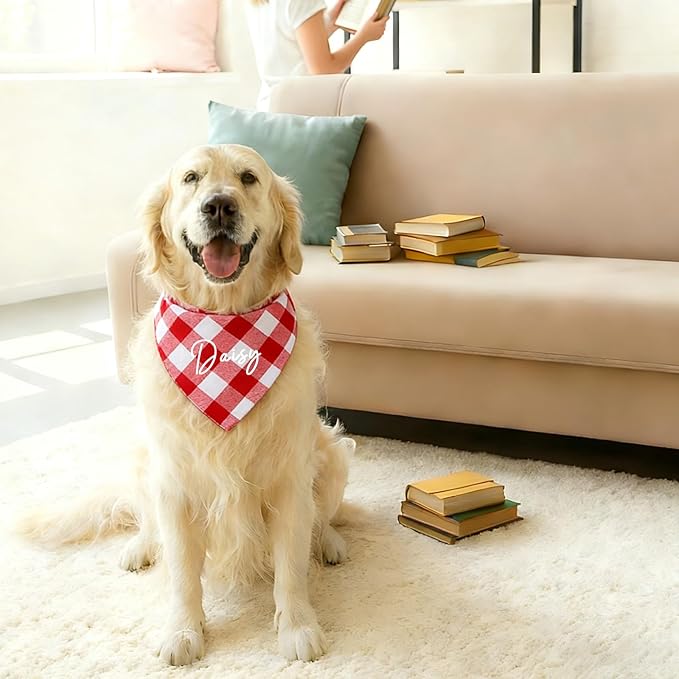Custom Dog Bandana Personalized Bandanas - Image 2
